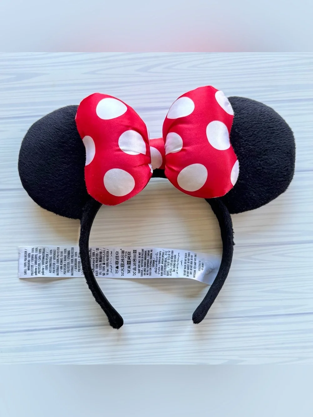 Disney Parks Minnie Mouse Classic Polka Dot Bow Ears